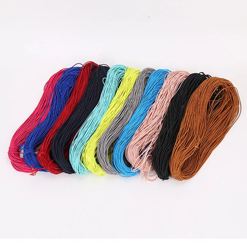 100 Yards Round Elastic Cord 3mm Stretch Beads Thread For Jewelry DIY Elastic Rubber Band Rope Cording Garment Accessories 
100 Yards Round Elastic Cord 3mm Stretch Beads Thread For Jewelry DIY Elastic Rubber Band Rope Cording Garment Accessories