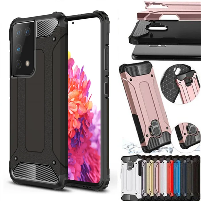 For Samsung Galaxy S21 Ultra Shockproof Phone Case Dual Layer Rugged Armor Hard PC Protective Back Cover for Galaxy S21 Plus
For Samsung Galaxy S21 Ultra Shockproof Phone Case Dual Layer Rugged Armor Hard PC Protective Back Cover for Galaxy S21 Plus