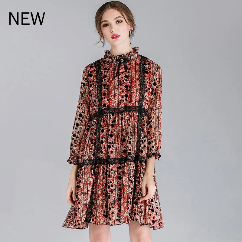 2020 spring and autumn clothes Big Woman Large Size Dresses Women 2020 Spring New Fashion Chiffon Lace Stitching Oversize Dress
2020 spring and autumn clothes Big Woman Large Size Dresses Women 2020 Spring New Fashion Chiffon Lace Stitching Oversize Dress