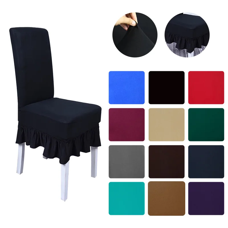 

High Back Dining Room Chair Covers Spandex Elastic Chair Covers for Chairs Decoration for Kitchen Covers for Armchairs for Home