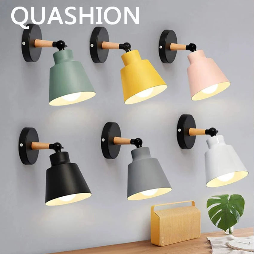 Nordic Macaron Colorful Iron wall lamp LED adjustable lampara for bedroom corridor stairs New indoor бра home decor wall light
Nordic Macaron Colorful Iron wall lamp LED adjustable lampara for bedroom corridor stairs New indoor бра home decor wall light
