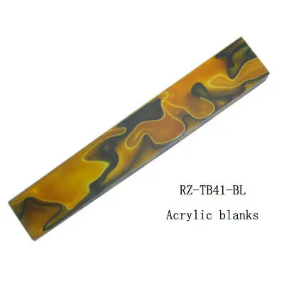 Красочные акриловые пустые ручки RZ TB41 BL Promotion|pen blanks|blank penspen pen |