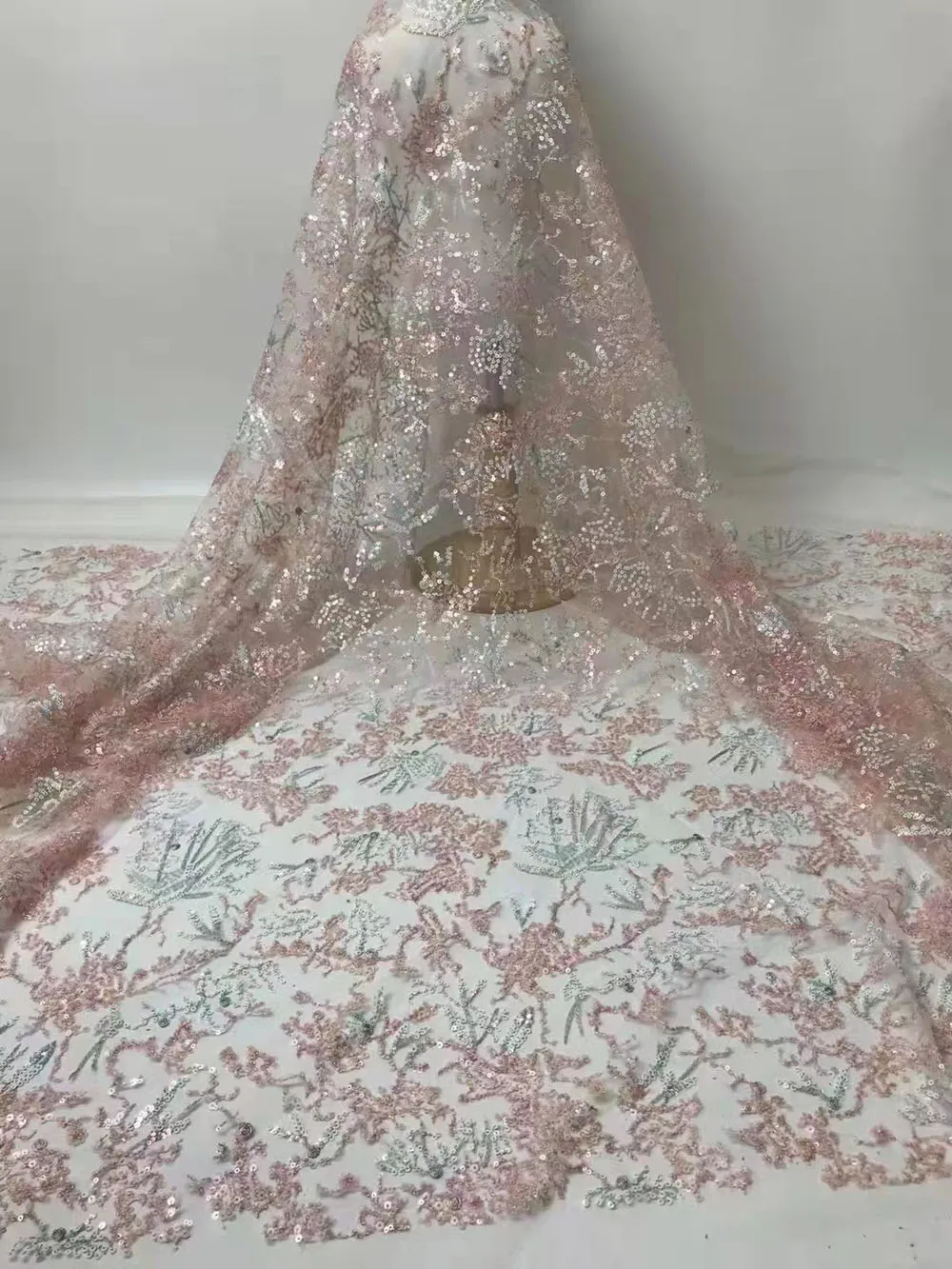 Французская сетчатая кружевная ткань, блестки, тюль, вышивка, искусственное свадебное платье, юбка, 5 ярдов, обрезка, шитье, DIY Bpodq
Французская сетчатая кружевная ткань, блестки, тюль, вышивка, искусственное свадебное платье, юбка, 5 ярдов, обрезка, шитье, DIY Bpodq