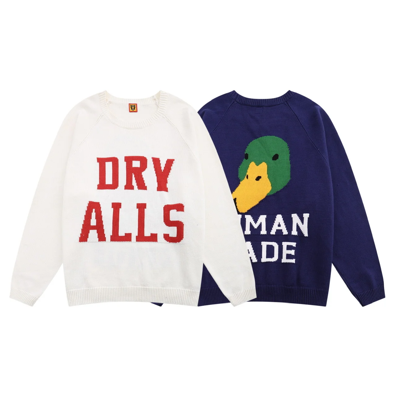 2021fw Human Made Blue Sweater Men Women 1:1 High Quality Duck Pattern Knit Sweatshirts Oversized Harajuku Pullovers Streetwear
2021fw Human Made Blue Sweater Men Women 1:1 High Quality Duck Pattern Knit Sweatshirts Oversized Harajuku Pullovers Streetwear