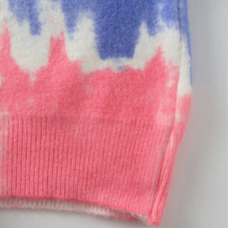 2020 Autumn winter women Tie-dye warm pullovers sweaters fashion long sleeve O-neck loose Vintage Sweater tops Ladies sweaters
2020 Autumn winter women Tie-dye warm pullovers sweaters fashion long sleeve O-neck loose Vintage Sweater tops Ladies sweaters