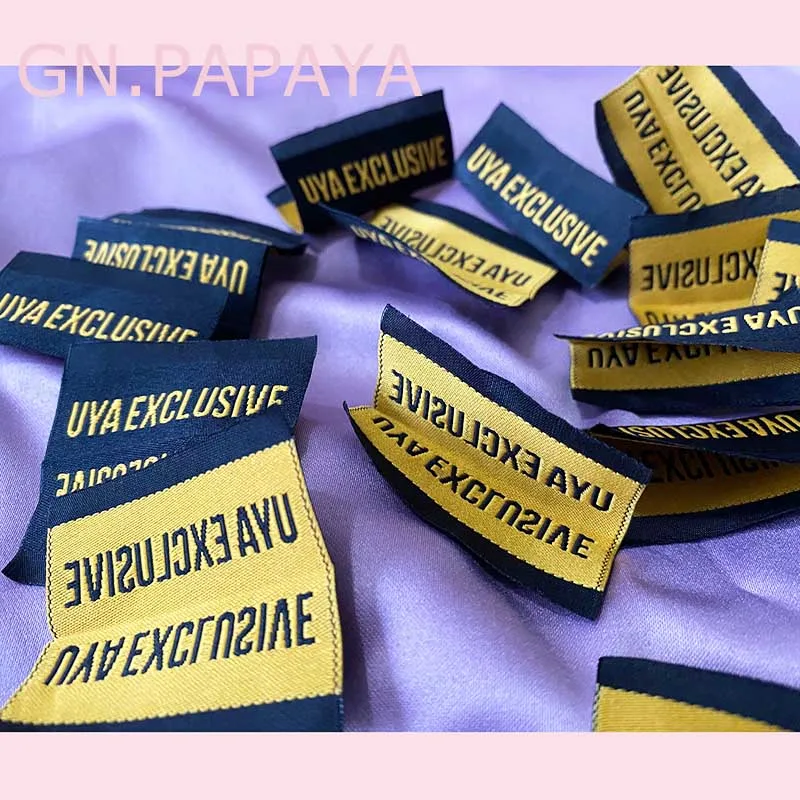 Custom High density Clothing Tag Woven Label main label damask label Embroidery Tags for Garment Bags DIY Sewing Accessories
Custom High density Clothing Tag Woven Label main label damask label Embroidery Tags for Garment Bags DIY Sewing Accessories