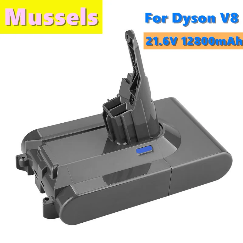 2021 New V8 12800mAh 21.6V Battery For Dyson V8 Battery Absolute V8 Animal Li-ion SV10 Vacuum Cleaner Rechargeable BATTERY L70
2021 New V8 12800mAh 21.6V Battery For Dyson V8 Battery Absolute V8 Animal Li-ion SV10 Vacuum Cleaner Rechargeable BATTERY L70