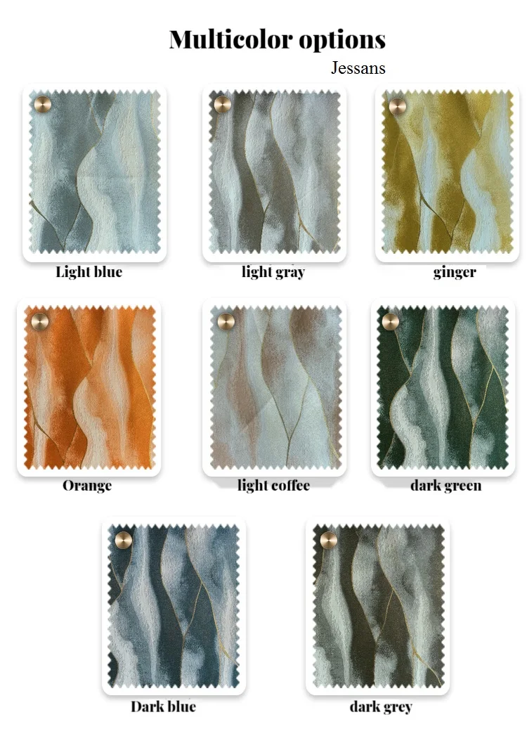 New High-end Simple American Curtains for Livingroom Modern Light Luxury Gold Silk Jacquard Gray Curtains
New High-end Simple American Curtains for Livingroom Modern Light Luxury Gold Silk Jacquard Gray Curtains