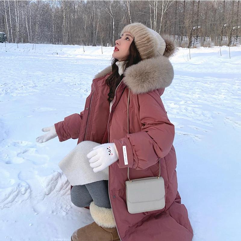 Женский свободный пуховик средней длины, новая зимняя утепленная куртка на белом утином пуху с капюшоном, 2021
Женский свободный пуховик средней длины, новая зимняя утепленная куртка на белом утином пуху с капюшоном, 2021