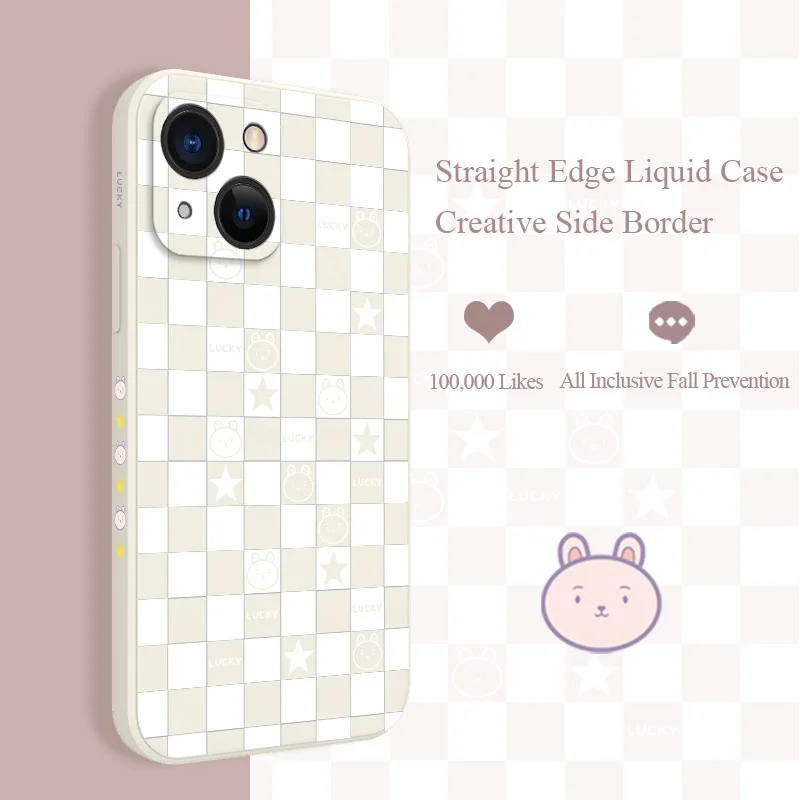 White Plaid Silicone Phone Case For iPhone 13 12 Pro Max Mini 11 Pro Max X XR XS MAX SE2020 8 7 Plus 6 6S Plus Soft Back Cover
White Plaid Silicone Phone Case For iPhone 13 12 Pro Max Mini 11 Pro Max X XR XS MAX SE2020 8 7 Plus 6 6S Plus Soft Back Cover