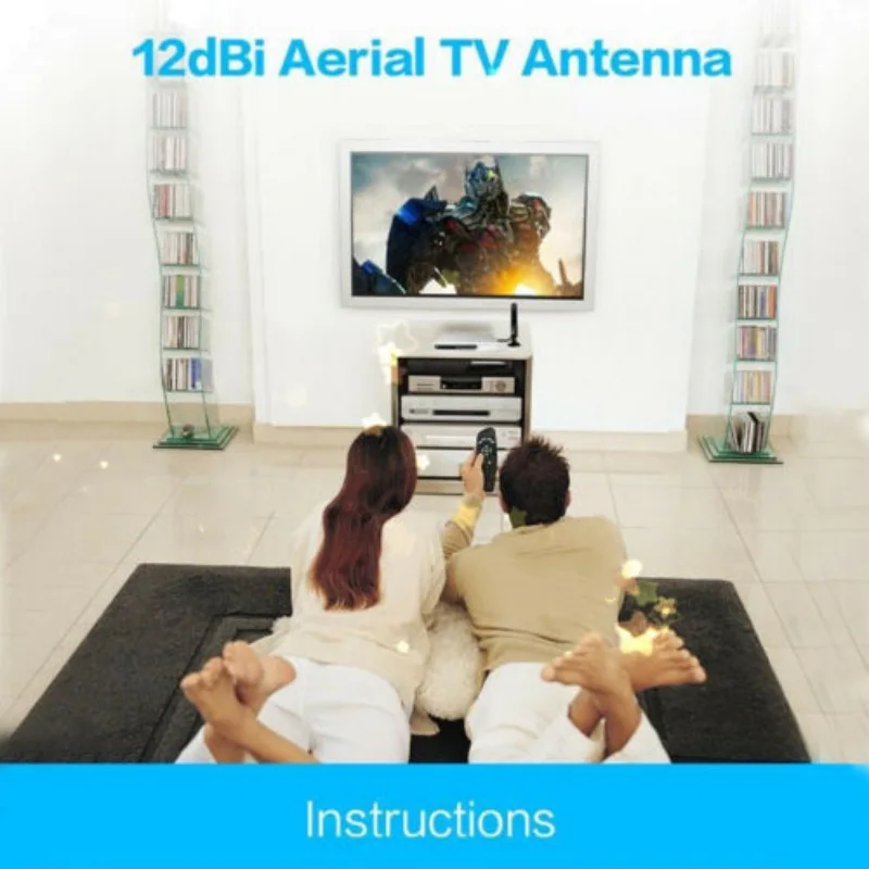 20dBi Aerial TV Antenna For DVB-T TV HDTV Digital HDTV Antenna Signal Booster Support ATSC /DVB-T /DVB-T2 /ISDB
20dBi Aerial TV Antenna For DVB-T TV HDTV Digital HDTV Antenna Signal Booster Support ATSC /DVB-T /DVB-T2 /ISDB