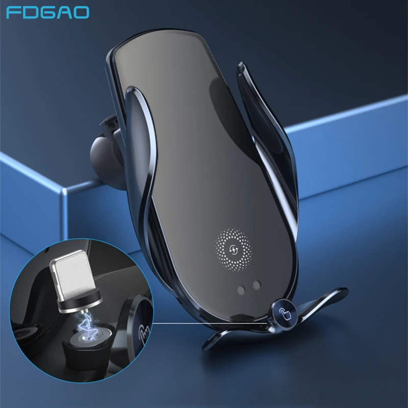 Automatic 15W Fast Car Wireless Charger for Samsung S20 S10 iPhone 13 12 11 XR 8 Magnetic USB Infrared Sensor Phone Holder Mount
Automatic 15W Fast Car Wireless Charger for Samsung S20 S10 iPhone 13 12 11 XR 8 Magnetic USB Infrared Sensor Phone Holder Mount
