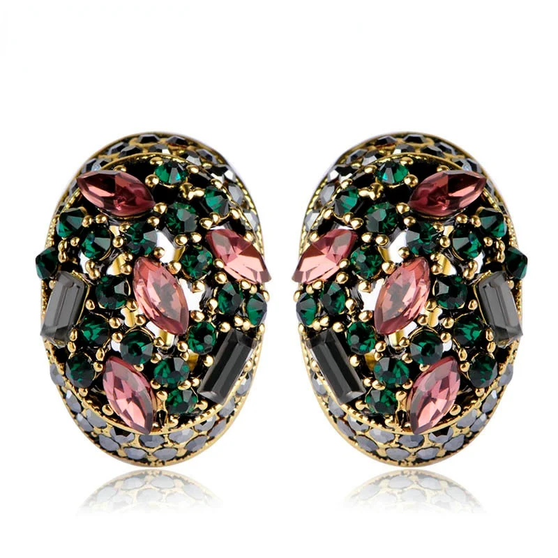 Blucome Vintage Stud Earrings For Women French Hooks Max Brincos Ouro Joias Full Crystal Turkish Jewelry Retro Pendientes
Blucome Vintage Stud Earrings For Women French Hooks Max Brincos Ouro Joias Full Crystal Turkish Jewelry Retro Pendientes