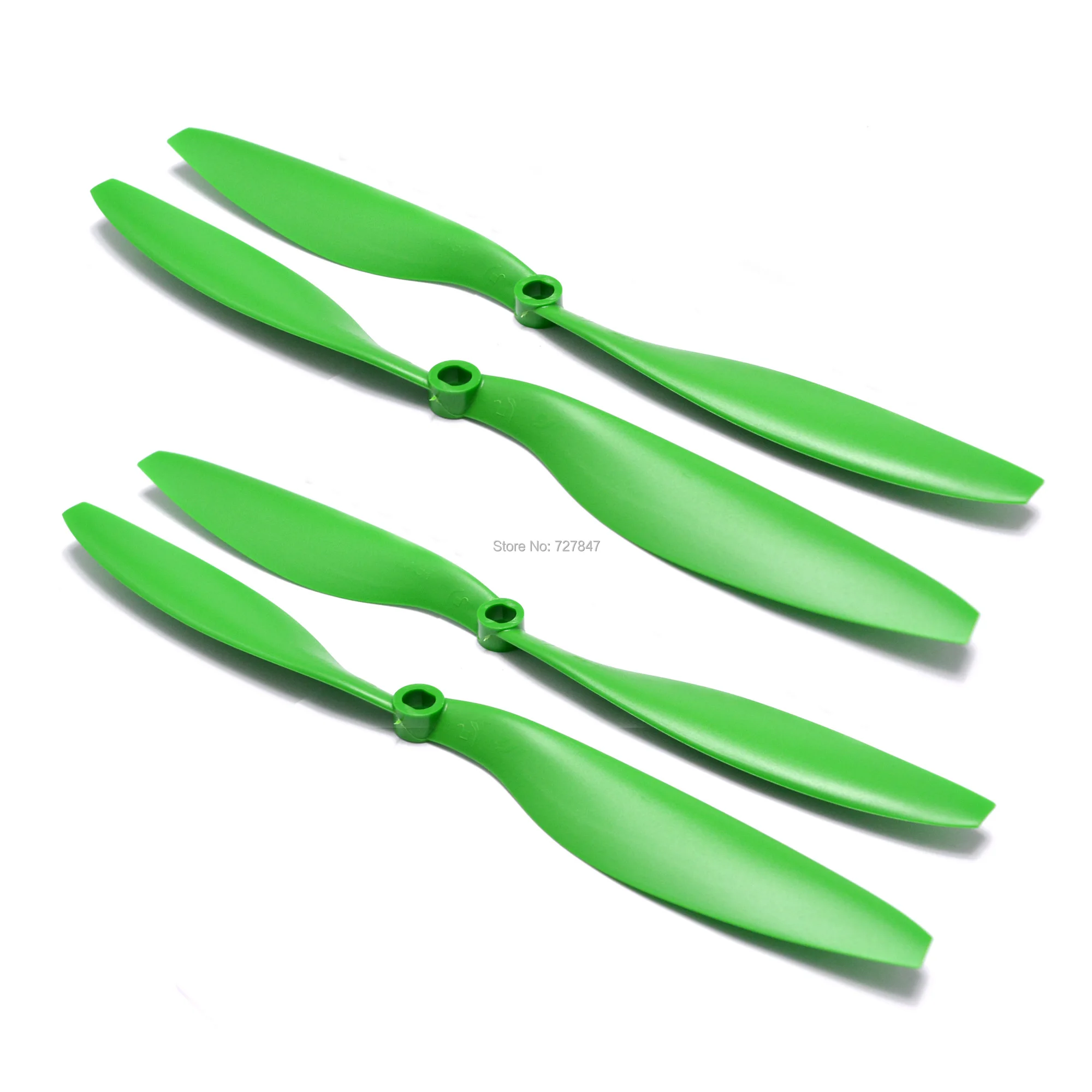 2 pairs 10" Blade Propeller 1045 RC 4-axis X-axis Aircraft UFO Airplane quadcopter Green
2 pairs 10" Blade Propeller 1045 RC 4-axis X-axis Aircraft UFO Airplane quadcopter Green