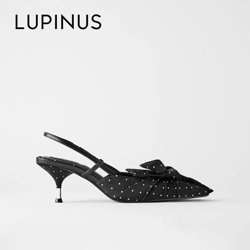 Модные сандалии LUPINUS с узелком-бабочкой для женщин, новинка 2022, элегантные туфли на тонком высоком каблуке, весенние шикарные женские туфли
Модные сандалии LUPINUS с узелком-бабочкой для женщин, новинка 2022, элегантные туфли на тонком высоком каблуке, весенние шикарные женские туфли