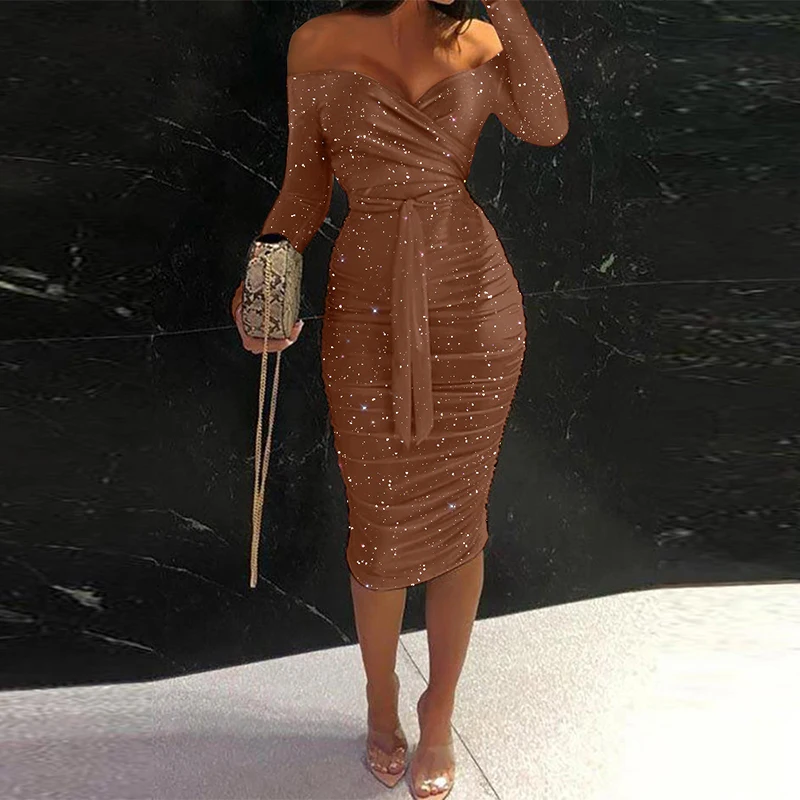 Women 2021 Autumn Long Sleeve Elegant Office Lady Dress Sexy Buttoned Wrap Party Dress Spring Solid Slim Fit Bodycon Mini Dress
Women 2021 Autumn Long Sleeve Elegant Office Lady Dress Sexy Buttoned Wrap Party Dress Spring Solid Slim Fit Bodycon Mini Dress