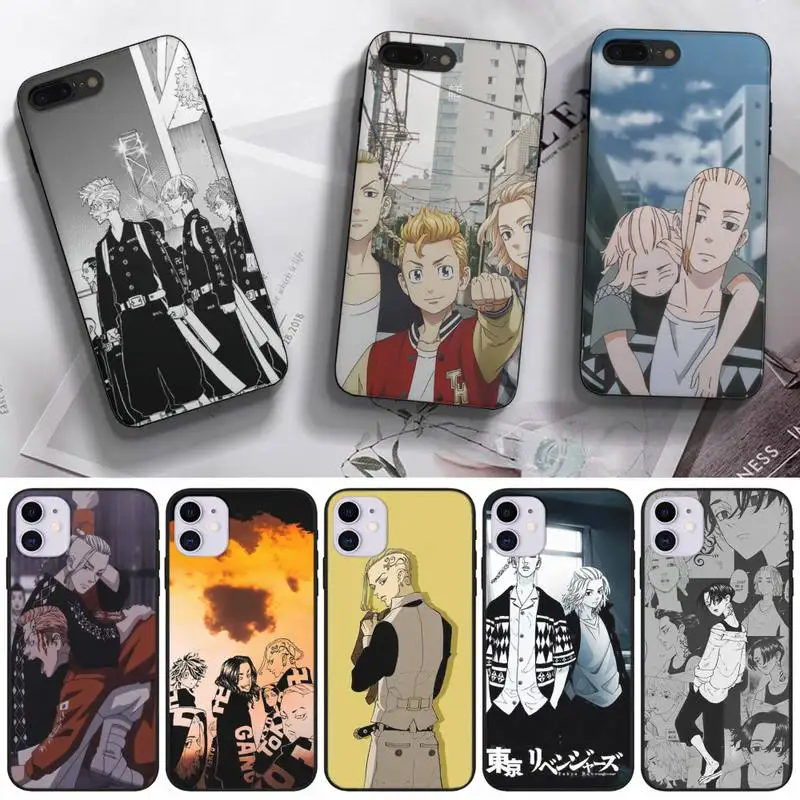 Tokyo Revengers Phone Case For Iphone 5 5s Se 2 6 6s 7 8 12 Mini Plus X XS XR 11 PRO MAX Black Shell
Tokyo Revengers Phone Case For Iphone 5 5s Se 2 6 6s 7 8 12 Mini Plus X XS XR 11 PRO MAX Black Shell
