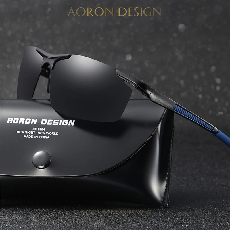 AORON Sunglasses Men Polarized Sunglasses Classic Sports Driving Mirror Glasses Aluminum Frame UV400 Sun Glasses Eyewear A8530
AORON Sunglasses Men Polarized Sunglasses Classic Sports Driving Mirror Glasses Aluminum Frame UV400 Sun Glasses Eyewear A8530