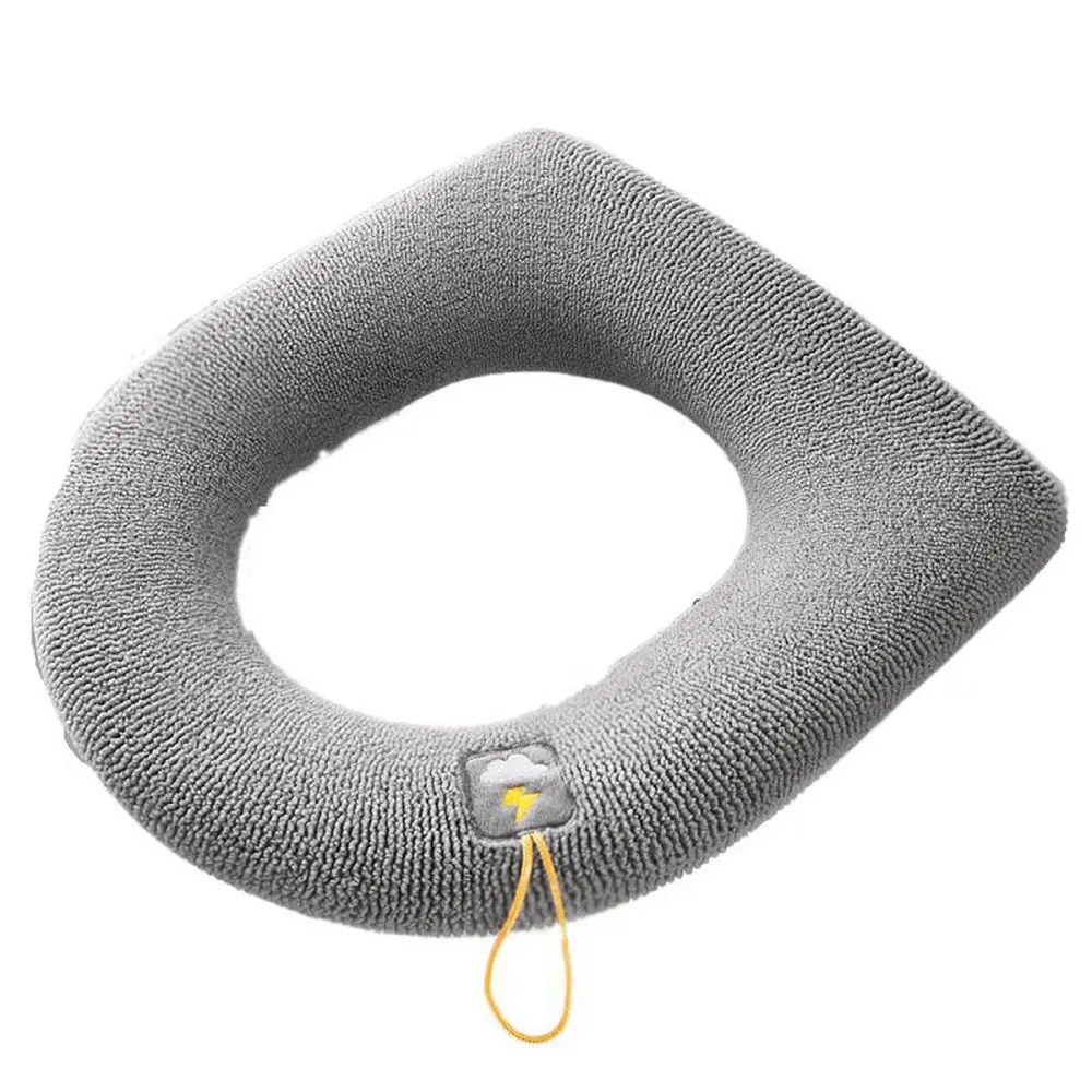 Bathroom Accessories Warmer Soft with Handle Closestool Mat Pad Toilet Seat Cover Cushion
Bathroom Accessories Warmer Soft with Handle Closestool Mat Pad Toilet Seat Cover Cushion
