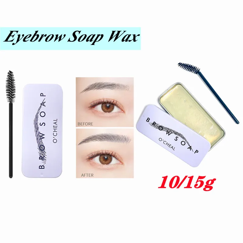 Long Lasting Eyebrow Soap Wax Dense Eyes Brow Transparent Makeup Styling Gel Wax With Brushes Cosmetics Tools For Women
Long Lasting Eyebrow Soap Wax Dense Eyes Brow Transparent Makeup Styling Gel Wax With Brushes Cosmetics Tools For Women