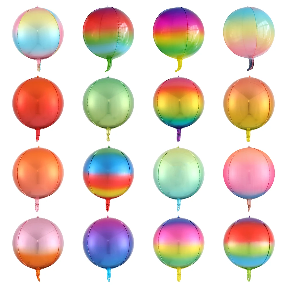 3pcs Jumbo Pastel Rainbow Balloons Big 22 Inch 360 Degree 4D Round Sphere Rainbow Balloons for Birthday Party Wedding Decoration
3pcs Jumbo Pastel Rainbow Balloons Big 22 Inch 360 Degree 4D Round Sphere Rainbow Balloons for Birthday Party Wedding Decoration