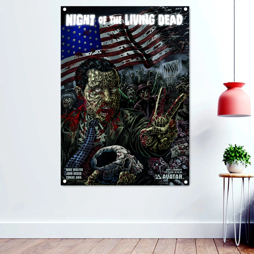 Zombie Macabre Art Wallpaper Banners Wall Decoration Death Metal Artist Posters Scary Bloody Drawing Rock Band Icon Flags Gift 3
Zombie Macabre Art Wallpaper Banners Wall Decoration Death Metal Artist Posters Scary Bloody Drawing Rock Band Icon Flags Gift 3