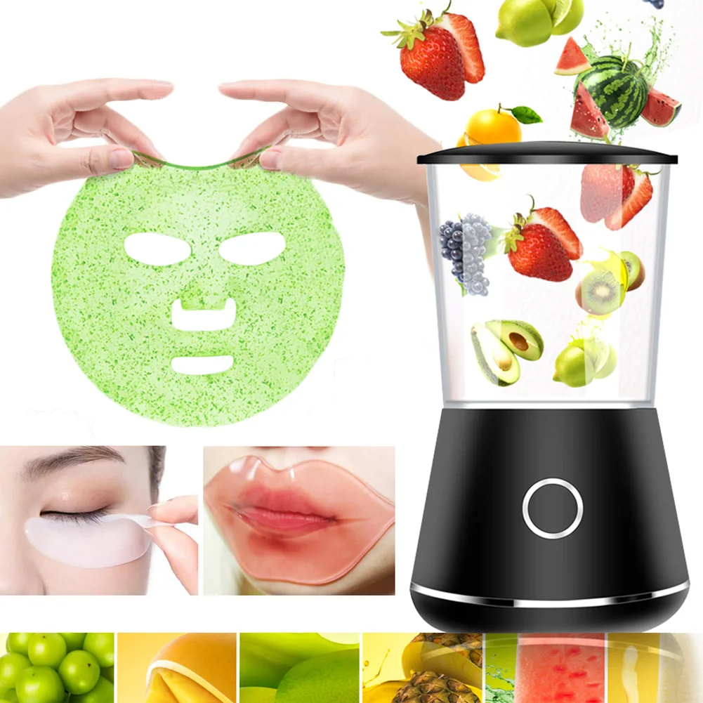 Mini Face Mask Maker Machine Automatic Fruit Vegetable Mask Machine with Face Eye Lip Molds DIY Face Mask Beauty Tool Skin Care
Mini Face Mask Maker Machine Automatic Fruit Vegetable Mask Machine with Face Eye Lip Molds DIY Face Mask Beauty Tool Skin Care