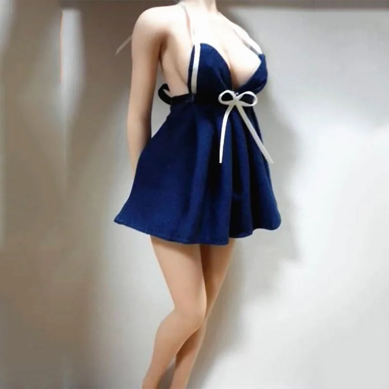 1/6 Scale Female Clothes Suit Model Blue Sling Dress Soldier Skirt Fit 12'' TBL Action Figure Body In Stock
1/6 Scale Female Clothes Suit Model Blue Sling Dress Soldier Skirt Fit 12'' TBL Action Figure Body In Stock