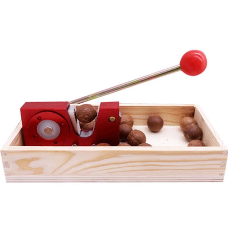 Manual Nutcracker Nut Tongs Walnuts Open Tool Handle Manual Cracker Heavy Duty Opener Nut Tongs with Wood Base
Manual Nutcracker Nut Tongs Walnuts Open Tool Handle Manual Cracker Heavy Duty Opener Nut Tongs with Wood Base