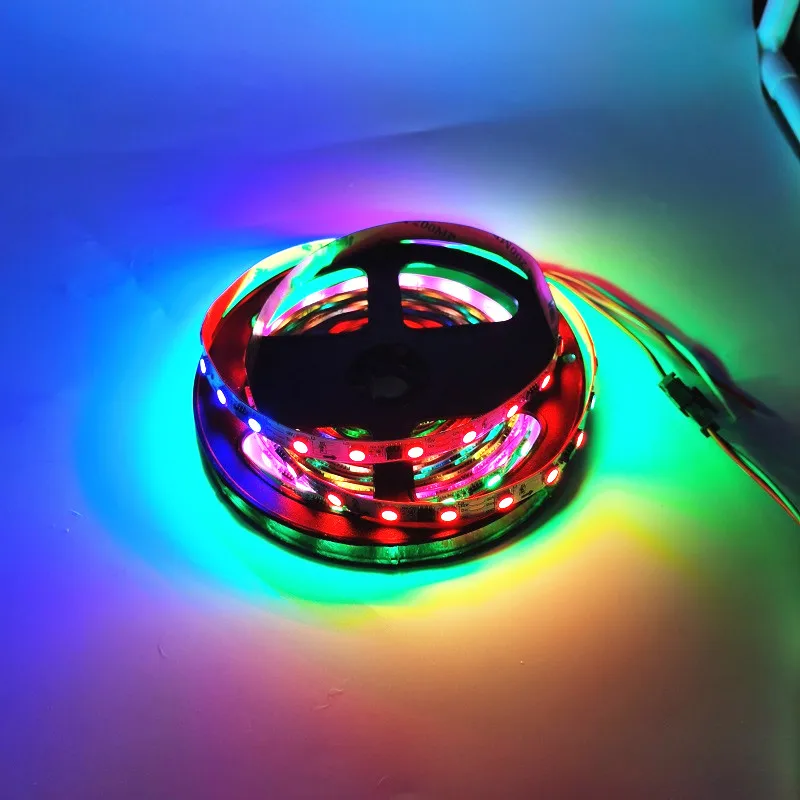 Многоцветная светодиодная лента высокого качества 12 В 1 м 2 3 4 5 RGB полноцветная 21Key