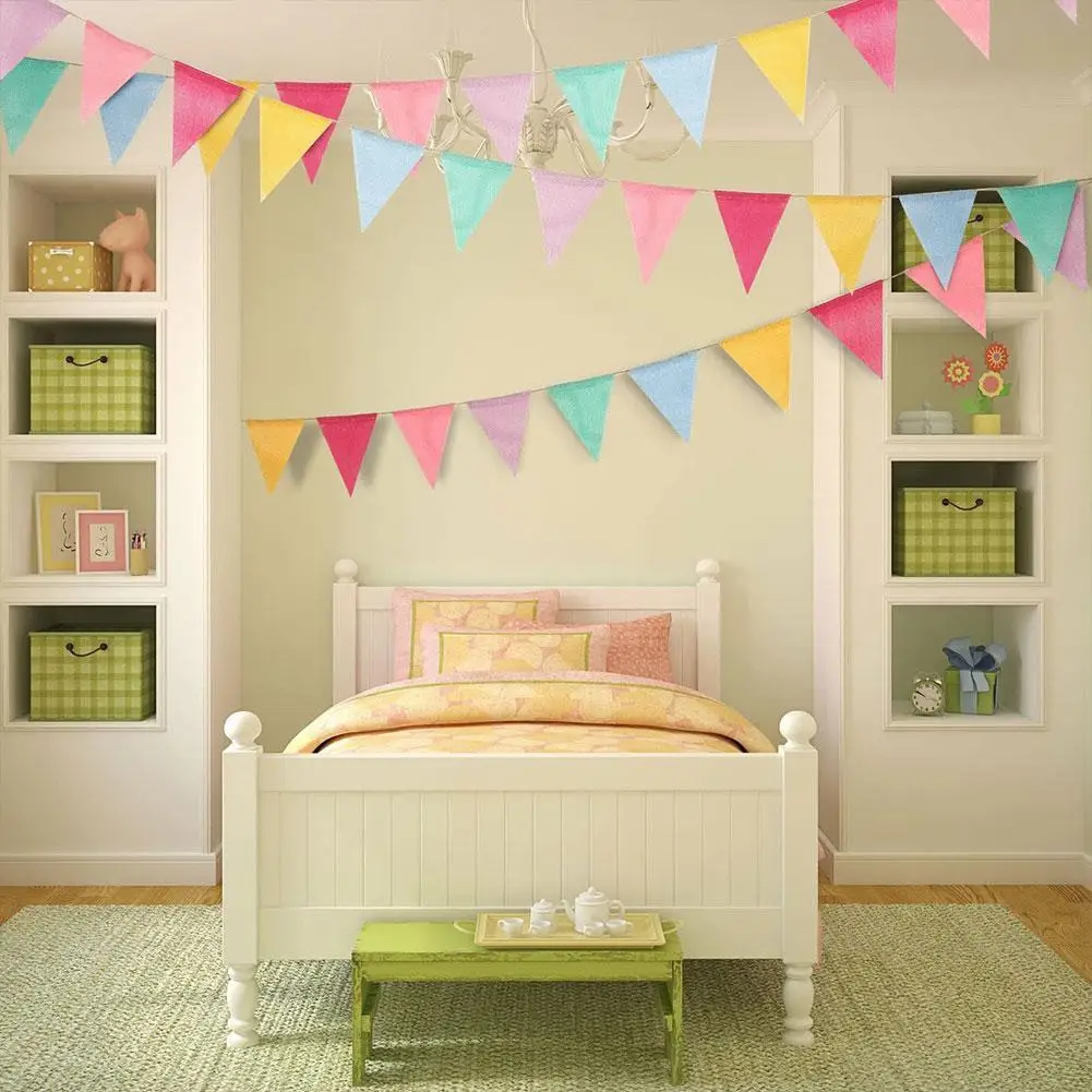 12 Flags Colorful Pennants Wedding Happy Birthday New Banner Decoration Party Supplies Year K0R6
12 Flags Colorful Pennants Wedding Happy Birthday New Banner Decoration Party Supplies Year K0R6
