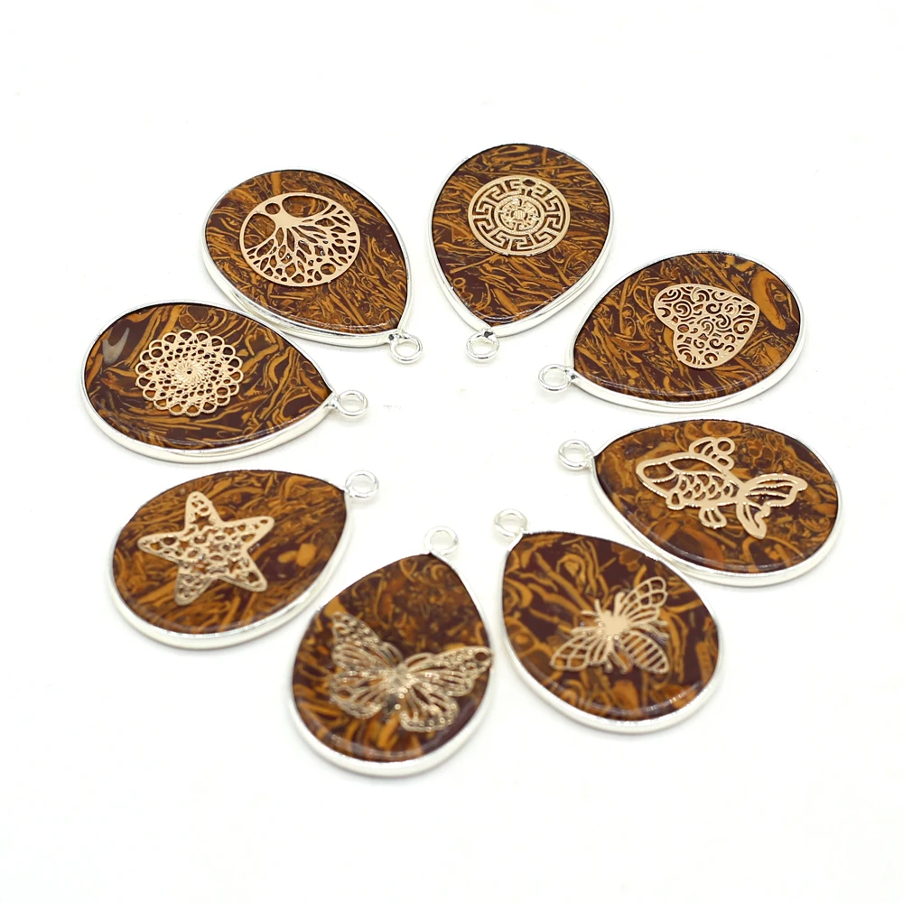 Natural Gem Colorful Emperor Stone Silver Edging Pendant Handmade Crafts DIY Necklace Earrings Jewelry Accessories Gift Making
Natural Gem Colorful Emperor Stone Silver Edging Pendant Handmade Crafts DIY Necklace Earrings Jewelry Accessories Gift Making