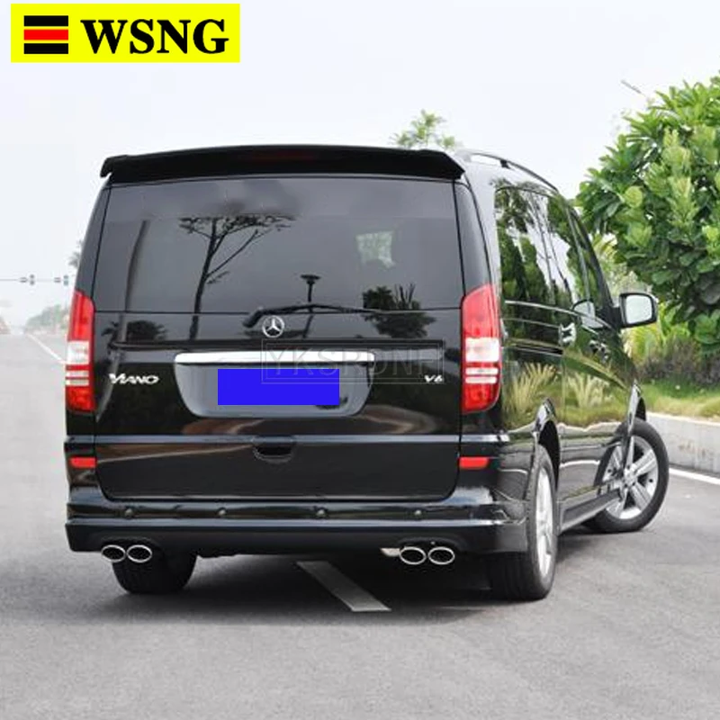High quality PU Material Primer Color Car Rear Tail Wing Trunk Lip Spoiler For Mercedes Benz VIANO 2010 2011 2012 2013 2014 2015
High quality PU Material Primer Color Car Rear Tail Wing Trunk Lip Spoiler For Mercedes Benz VIANO 2010 2011 2012 2013 2014 2015