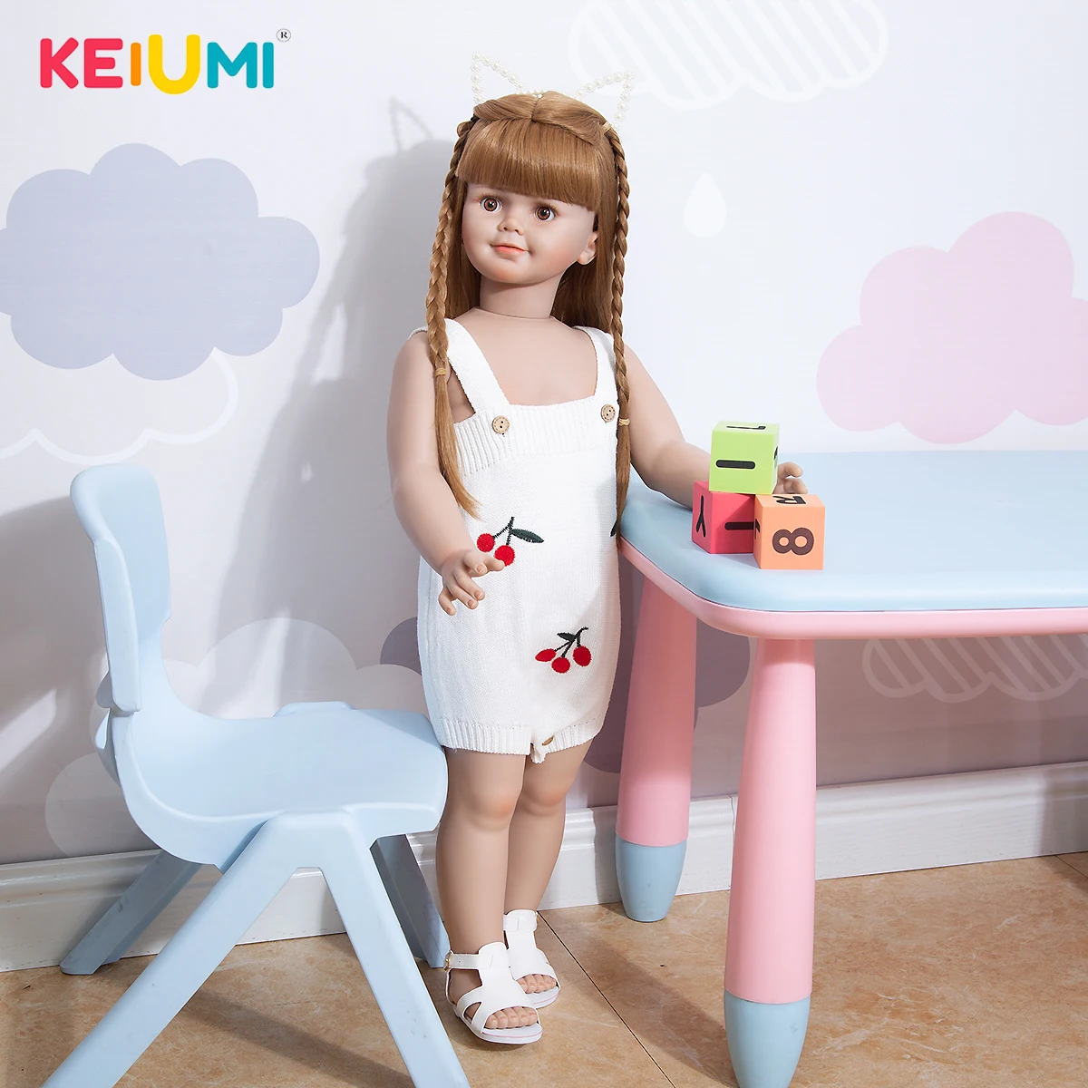 Кукла-реборн KEIUMI из силикона, 30 дюймов
Кукла-реборн KEIUMI из силикона, 30 дюймов