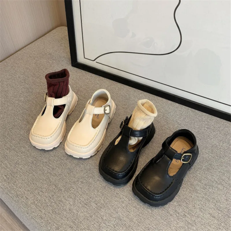 2021 New Autumn Children Shoes Leather Soft Sole Square Girls Princess Shoes Non-slip Comfortable Fashion Toddler Kids Shoes
2021 New Autumn Children Shoes Leather Soft Sole Square Girls Princess Shoes Non-slip Comfortable Fashion Toddler Kids Shoes