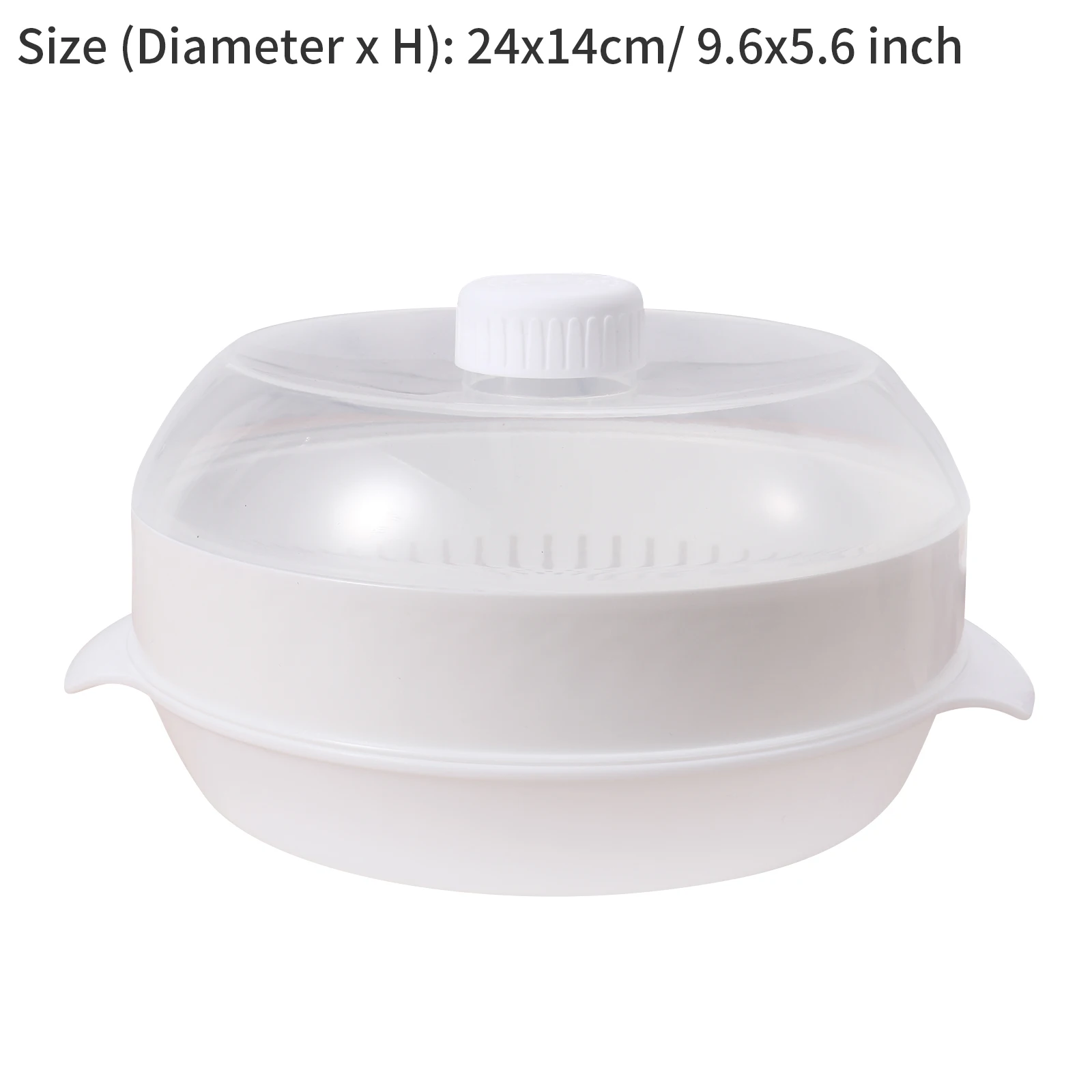 Food Grade PP Monolayer Microwave Steamer with Lid Healthy Cooking Pot for Kitchen Fast Vegetables Fish Shellfish Cooking Pot
Food Grade PP Monolayer Microwave Steamer with Lid Healthy Cooking Pot for Kitchen Fast Vegetables Fish Shellfish Cooking Pot