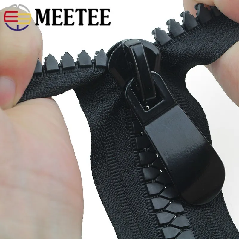 8# 15# 70-150cm Resin Zippers Double Slider Single Puller Open-end Auto Lock Long Zip for Jacket Outdoor Backpack Accessories
8# 15# 70-150cm Resin Zippers Double Slider Single Puller Open-end Auto Lock Long Zip for Jacket Outdoor Backpack Accessories