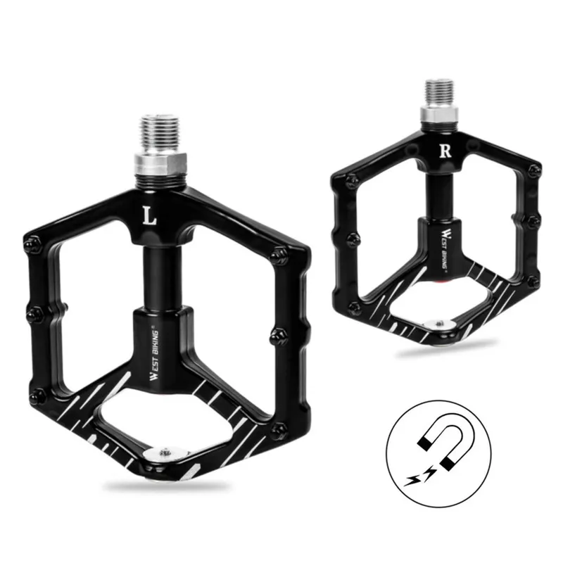 WEST BIKING MTB Mountain Bike Pedals 3 Bearings Bicycle Pedals Bike Accessories Magnetic Parking Cycling Sealed Bearing Pedals
WEST BIKING MTB Mountain Bike Pedals 3 Bearings Bicycle Pedals Bike Accessories Magnetic Parking Cycling Sealed Bearing Pedals