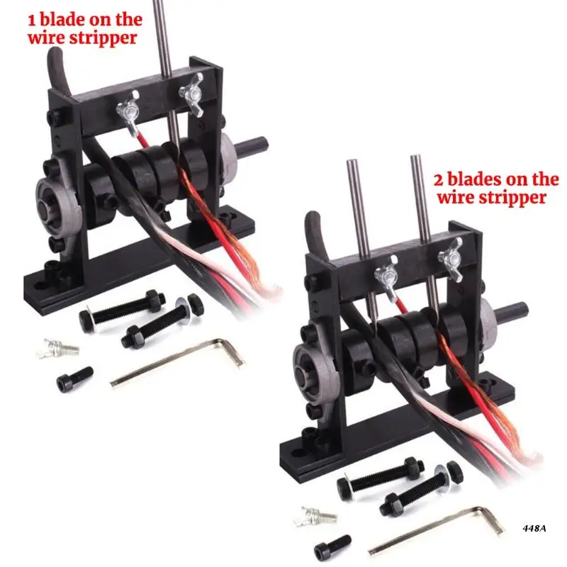 Manual Portable Wire Stripping Machine Scrap Cable Peeling Machines Can Connect Hand Drill 1-30mm Cable
Manual Portable Wire Stripping Machine Scrap Cable Peeling Machines Can Connect Hand Drill 1-30mm Cable