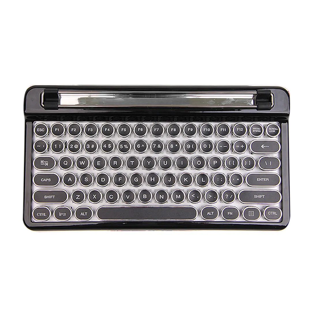 Wireless Bluetooth Retro Mechanical Keyboard For Laptop Tablet Portable Customize Mini Keypad - Black (Blue Switches)
Wireless Bluetooth Retro Mechanical Keyboard For Laptop Tablet Portable Customize Mini Keypad - Black (Blue Switches)