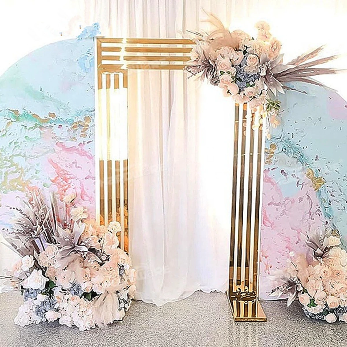 200cm tall)Party back ground garden gate door gold backdrop event wedding arch stand AB0708
200cm tall)Party back ground garden gate door gold backdrop event wedding arch stand AB0708