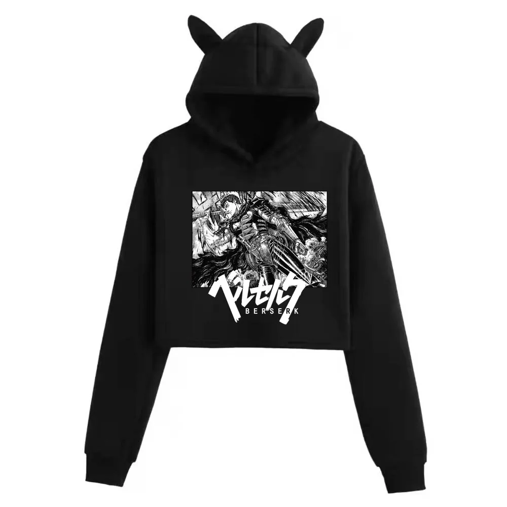 Cropped Hoodie Berserk Letter Printing Sweatshirt Women Hoodie Anime Hooded Hoody
Cropped Hoodie Berserk Letter Printing Sweatshirt Women Hoodie Anime Hooded Hoody