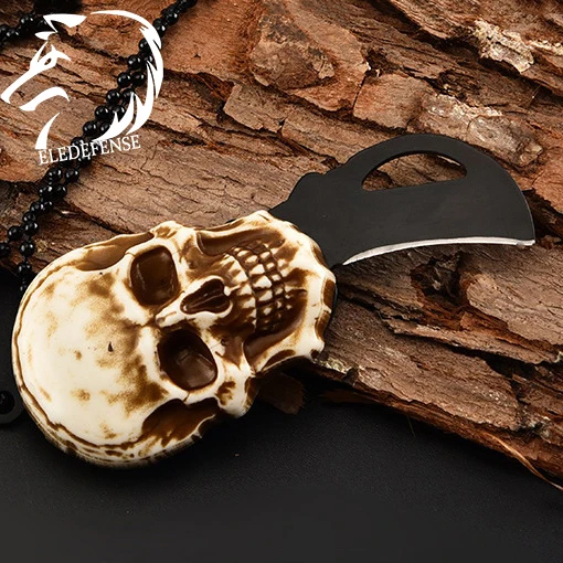 NEW Vintage Skull Design Pocket Mini Knife Outdoor Camping Survival Tactical Knife Necklace Keychain EDC Tool Drop Shipping
NEW Vintage Skull Design Pocket Mini Knife Outdoor Camping Survival Tactical Knife Necklace Keychain EDC Tool Drop Shipping