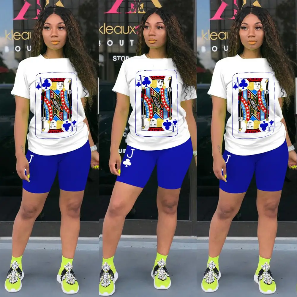 2020 women fashion simple solid color round neck short sleeve print top and hot shorts 2 pieces set casual lady fashion outfits
2020 women fashion simple solid color round neck short sleeve print top and hot shorts 2 pieces set casual lady fashion outfits