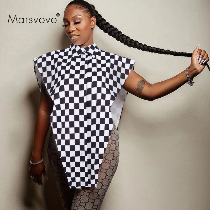 Plaid Tees for Woman Chic Irregular Buttons Tshirts Fahsion High Street Tops 2021 Autumn New T-shirts Sexy Sleeveless Shirts
Plaid Tees for Woman Chic Irregular Buttons Tshirts Fahsion High Street Tops 2021 Autumn New T-shirts Sexy Sleeveless Shirts