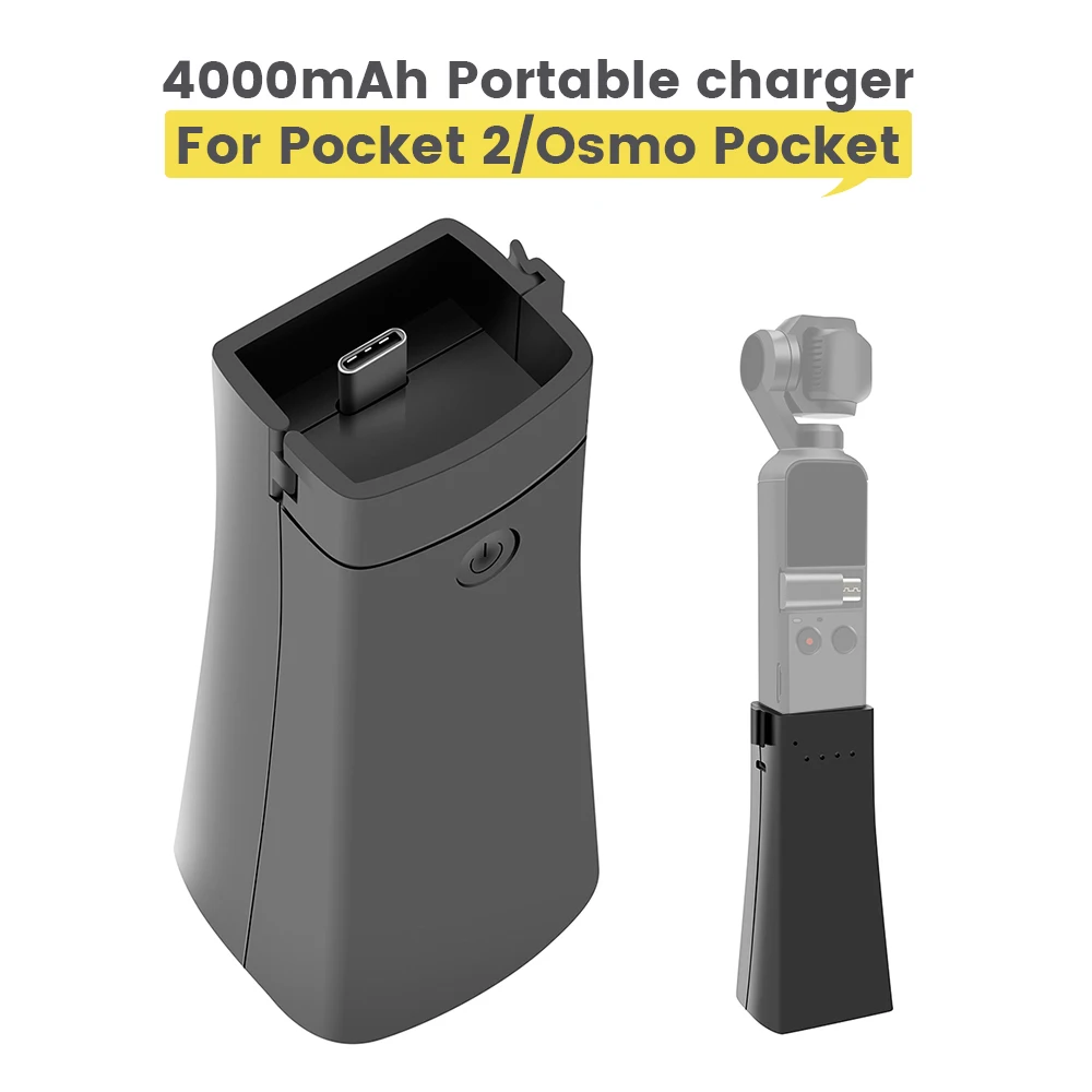 Портативное зарядное устройство для DJI Osmo Pocket/Pocket 2 портативное с функцией