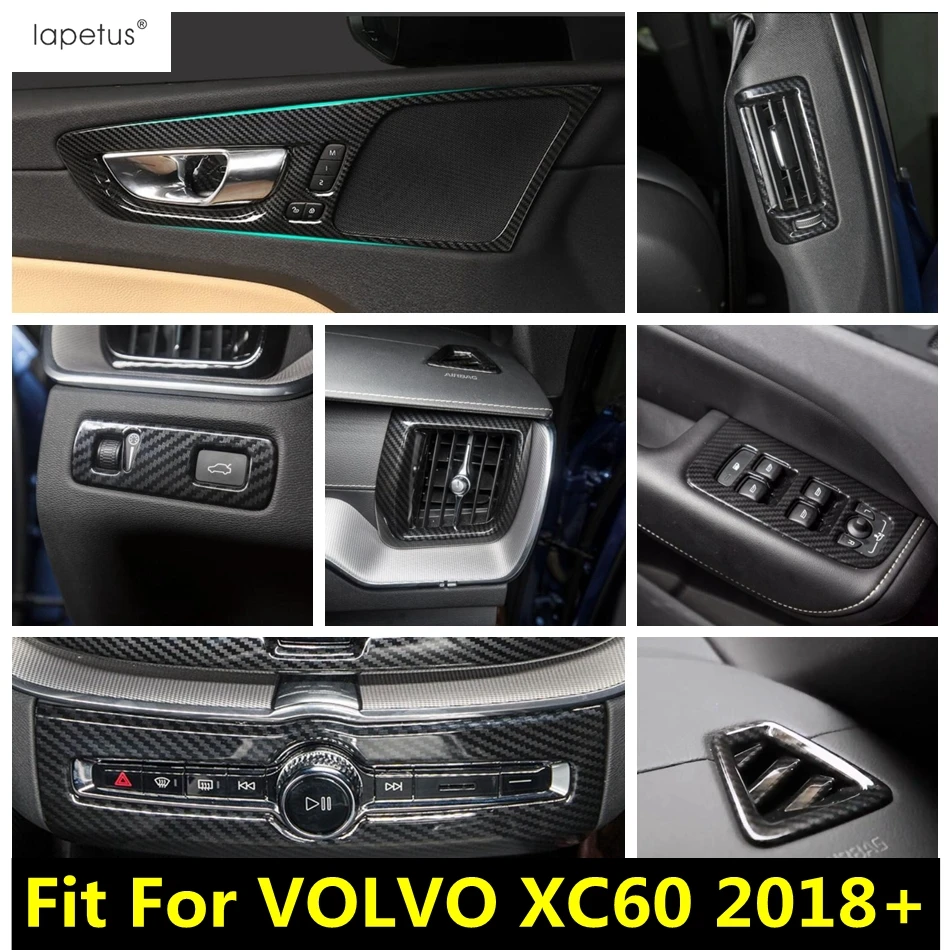 For VOLVO XC60 2018 - 2021 Dashboard AC Air Window Lift Button Door Handle Bowl Cover Kit Trim Carbon Fiber Interior Accessories
For VOLVO XC60 2018 - 2021 Dashboard AC Air Window Lift Button Door Handle Bowl Cover Kit Trim Carbon Fiber Interior Accessories