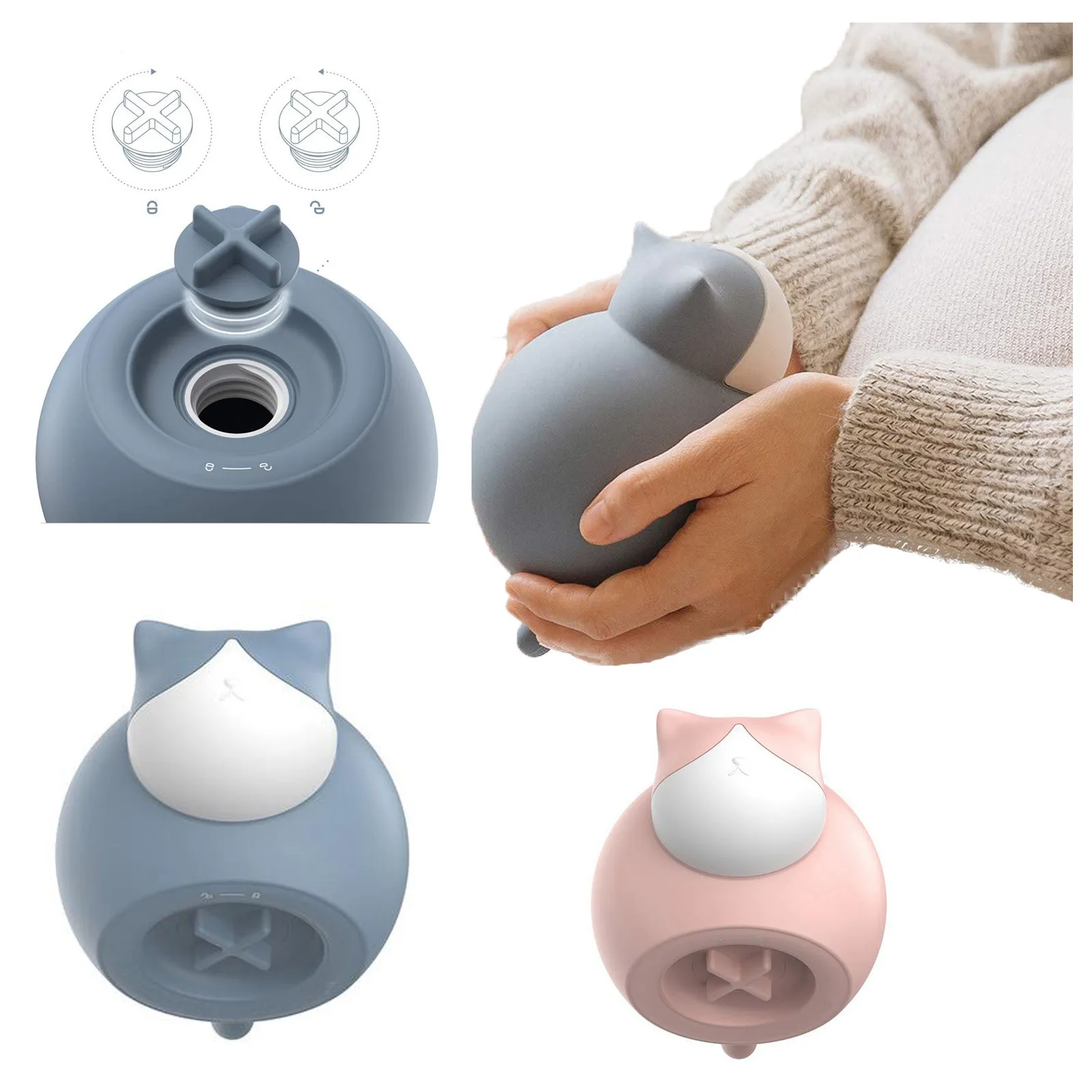 Warm Cat Hot Water Bottle Microwavable Cat Warmer Fridge Cooling Ice Bag Winter Summer Hot N Cold Cat Companion Desktop Ornament
Warm Cat Hot Water Bottle Microwavable Cat Warmer Fridge Cooling Ice Bag Winter Summer Hot N Cold Cat Companion Desktop Ornament