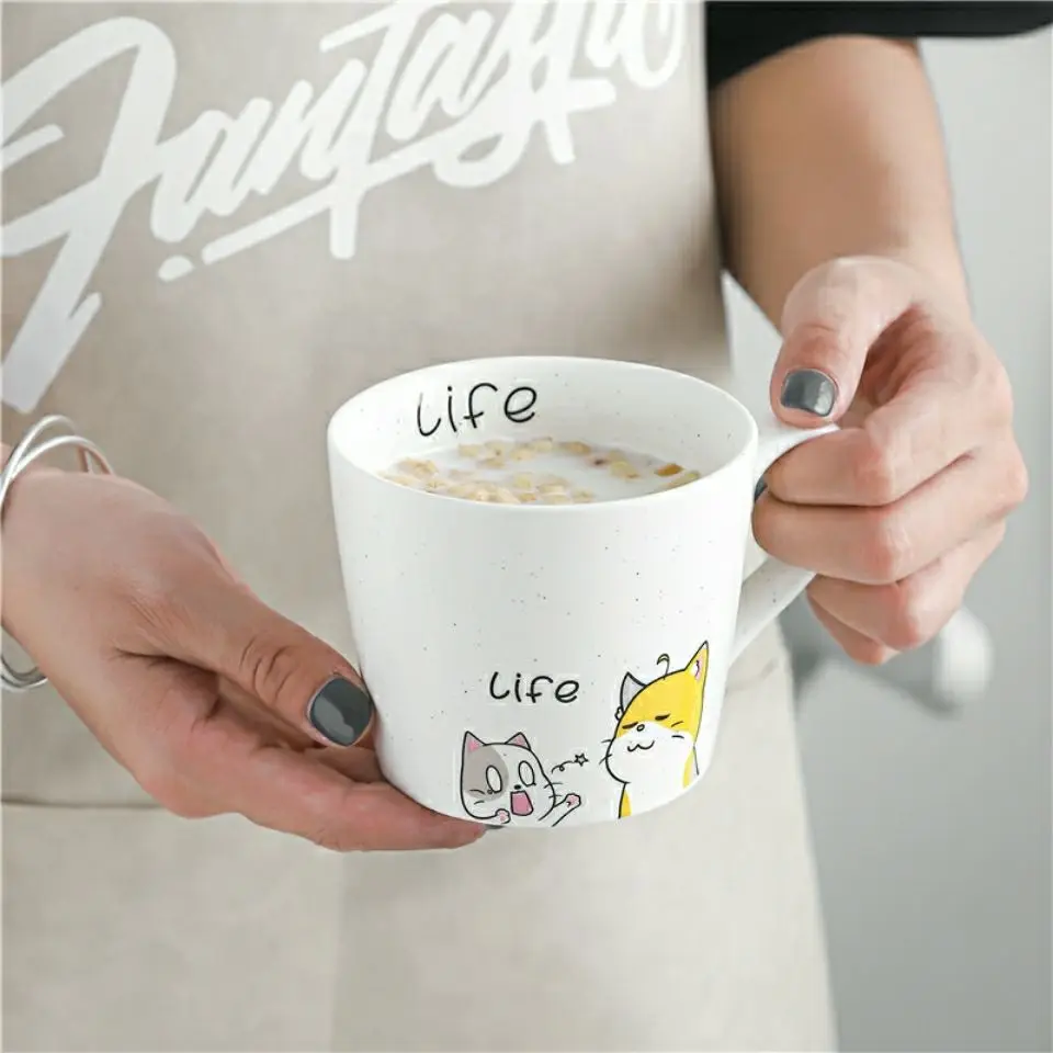 Japanese Cartoon Ceramic Coffee Mugs Home Lovers Breakfast Cups Creative Drinkware
Japanese Cartoon Ceramic Coffee Mugs Home Lovers Breakfast Cups Creative Drinkware