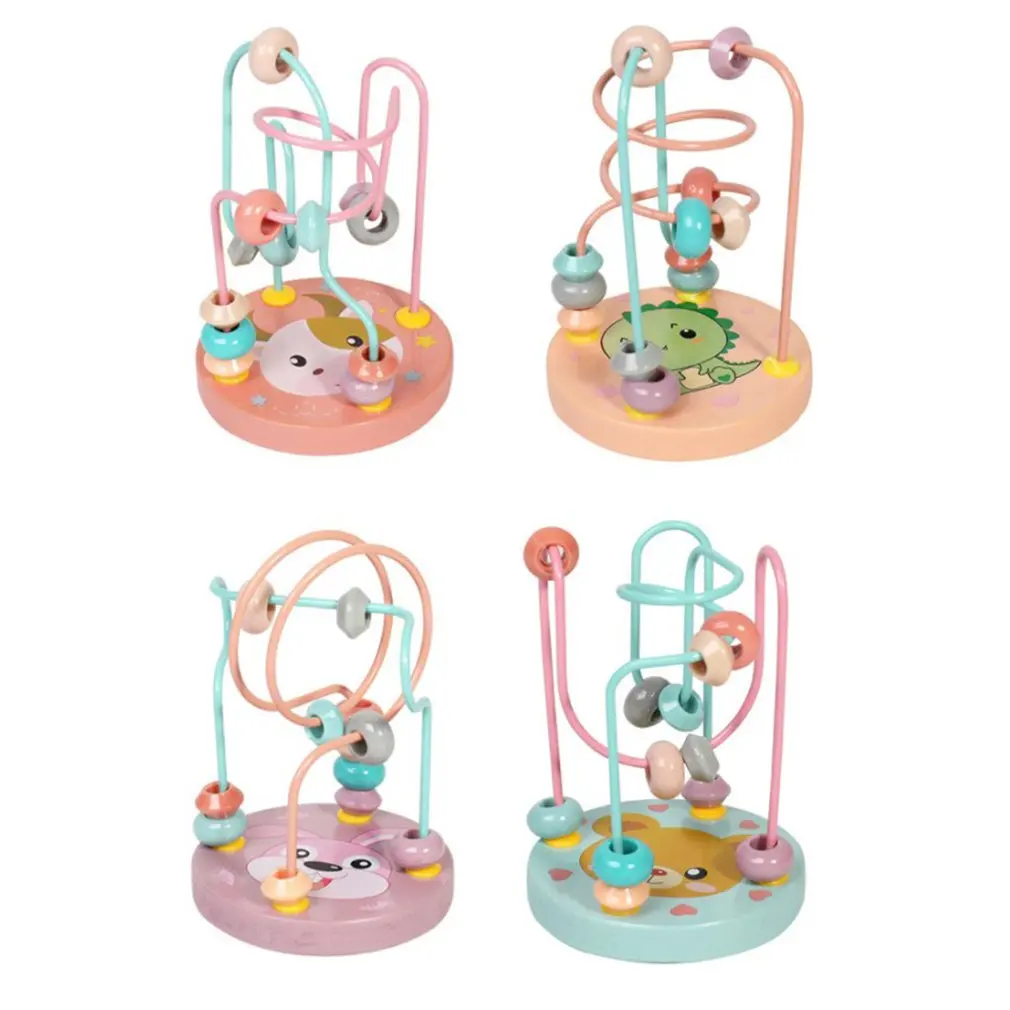 Mini Wooden Montessori Child Toy Cartoon Around Beads Maze Cartoon Early Learning Educational Toys Children Math Blocks Toy
Mini Wooden Montessori Child Toy Cartoon Around Beads Maze Cartoon Early Learning Educational Toys Children Math Blocks Toy